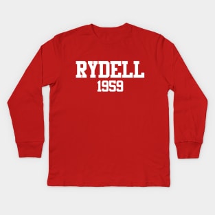 Rydell 1959 (Red) Kids Long Sleeve T-Shirt